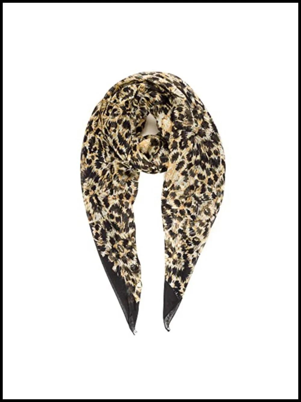 Lightweight Floral Art Silk Fashion Scarf Wrap Shawl